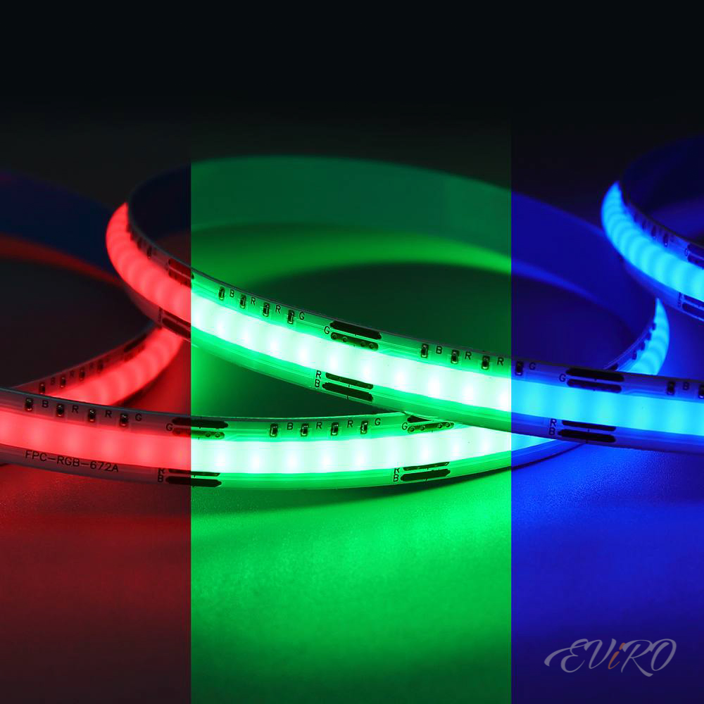 Светодиодная лента COB RGB, 810 Led, 24V, 11W, IP20, 10mm