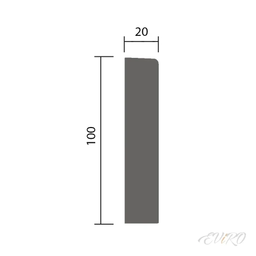 Плинтус EViRO Модель 1.51.385 max