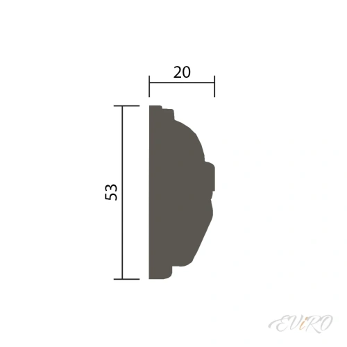 Молдинг EViRO Модель 1.51.313